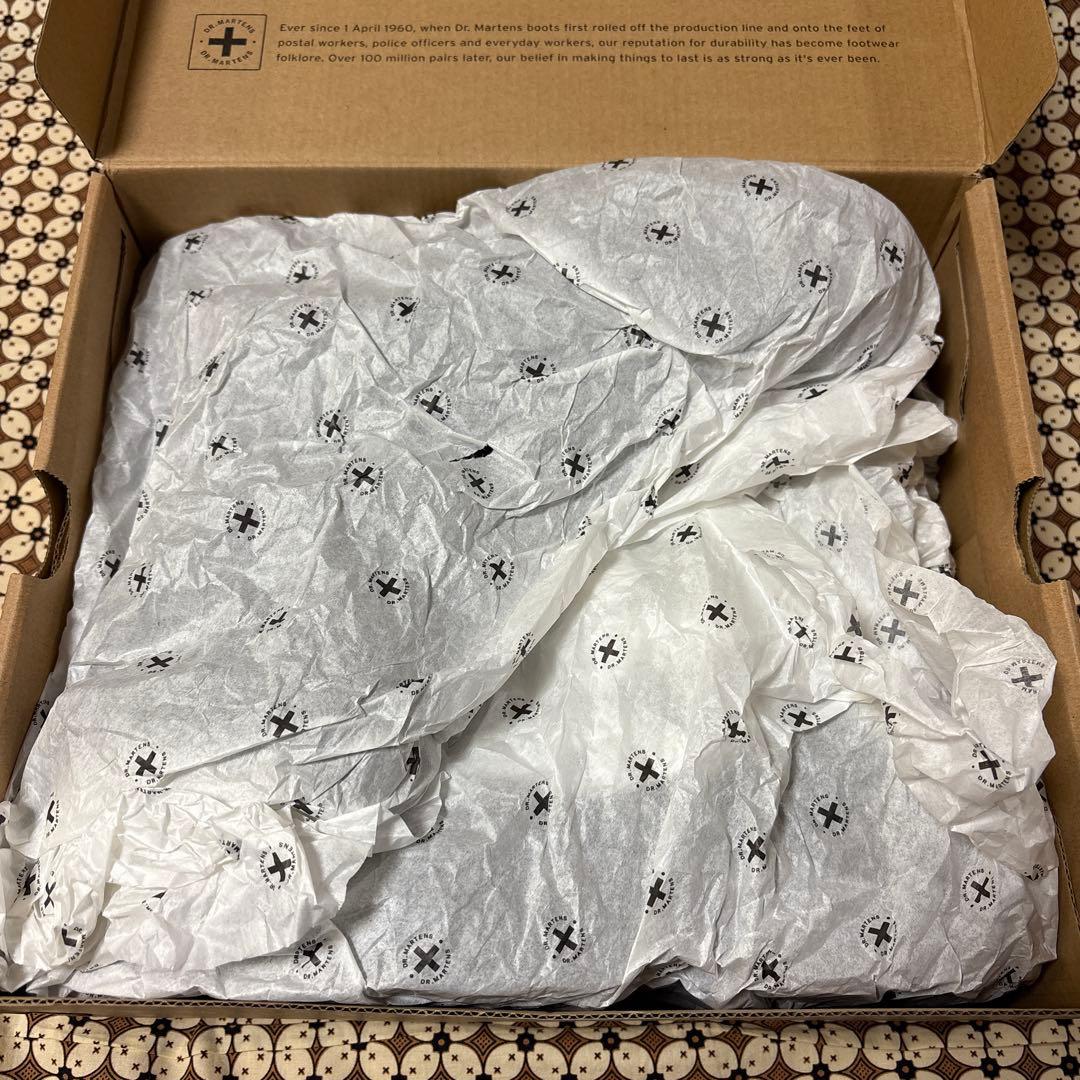 隣*柿様 ドクターマーチンAir Wait 1460 Trinity 黒　UK8