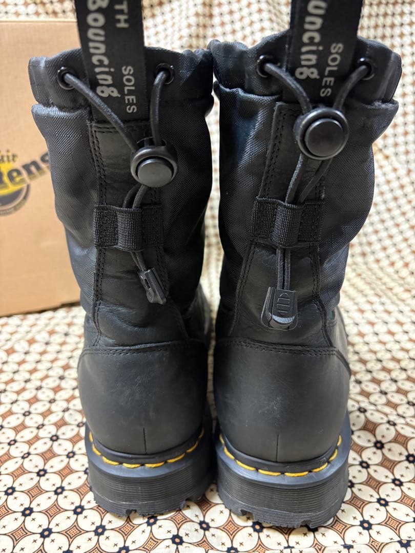 隣*柿様 ドクターマーチンAir Wait 1460 Trinity 黒　UK8