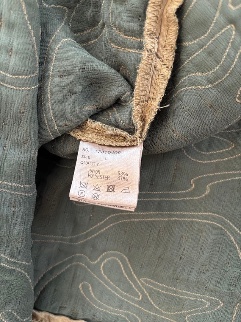 TODAYFUL ジャガードスキッパープルオーバー ベージュ