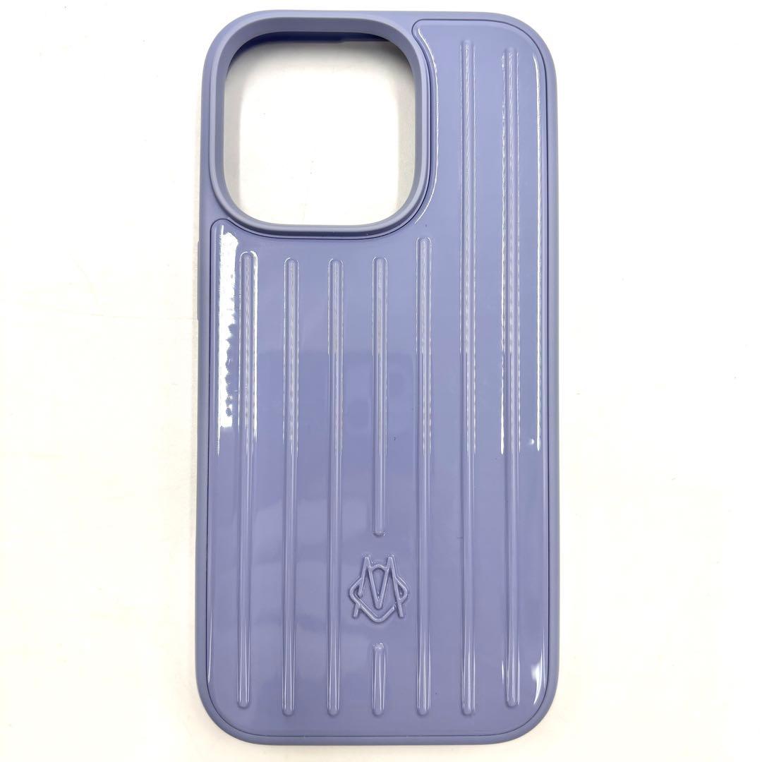 【現行品・未使用級】リモワ iPhone16Proケース ポリカーボネート 水色