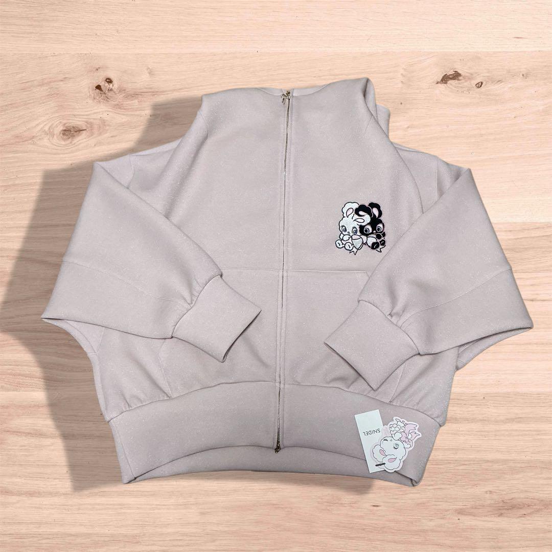 【新品未使用タグ付き】SNIDEL ボリュームパーカー ピンク