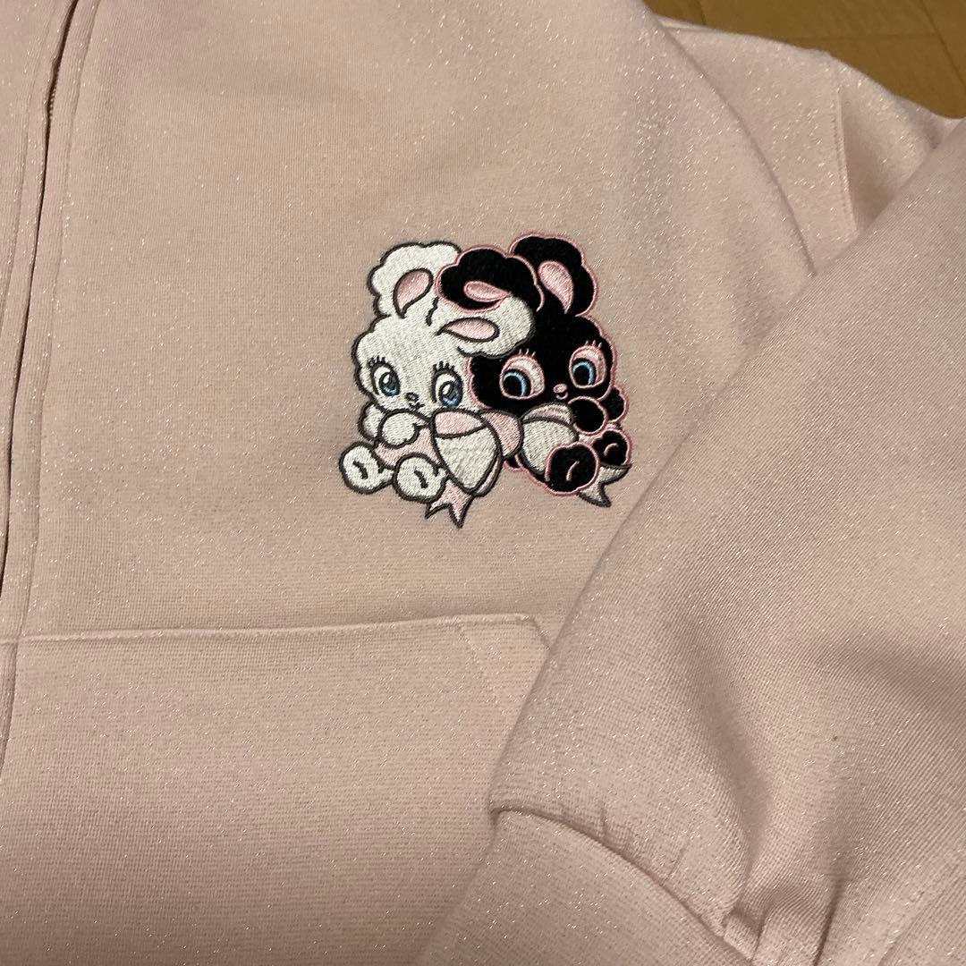 【新品未使用タグ付き】SNIDEL ボリュームパーカー ピンク