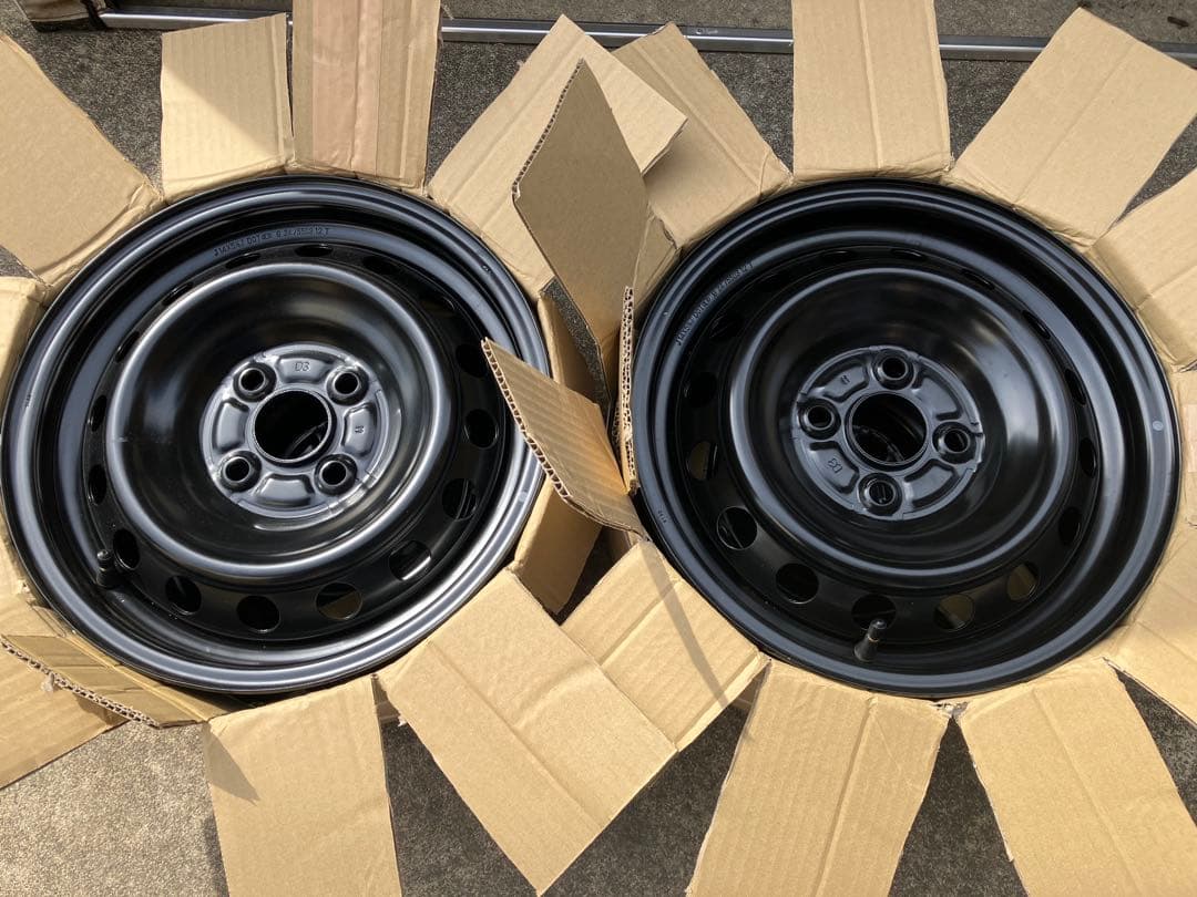 トヨタ純正　鉄　スチール　ホイル　14インチ　４本
