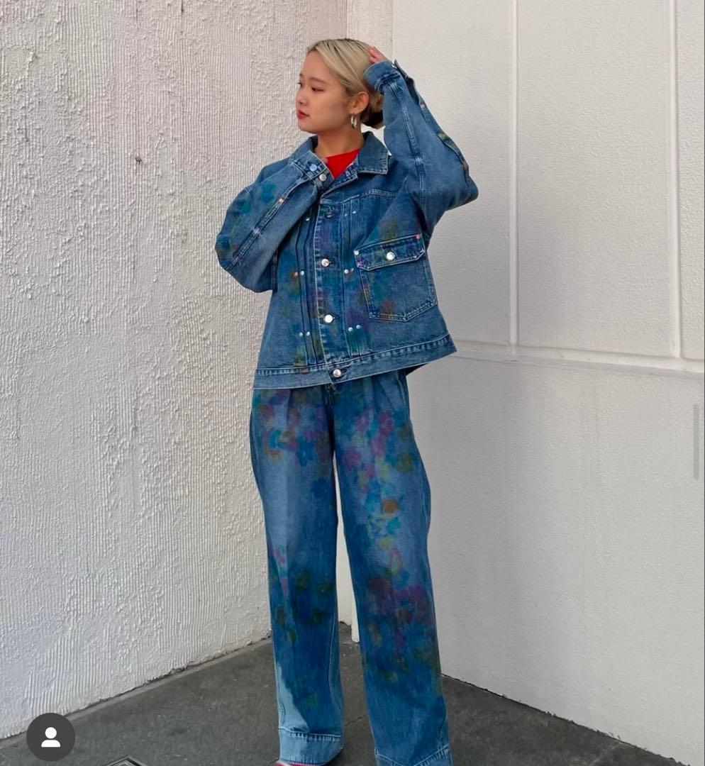 TANAKA デニムジャケット デニムブルー