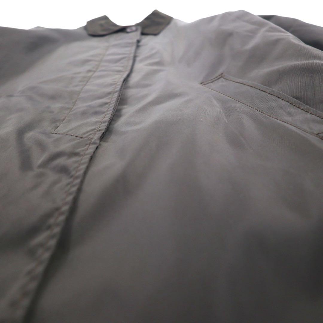 PRADA イタリア製 バルマカーン ナイロン ステンカラーコート S
