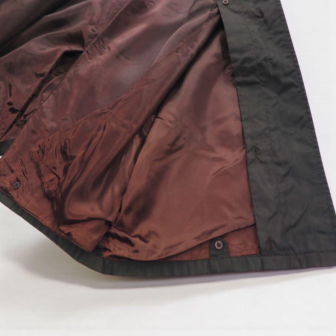 PRADA イタリア製 バルマカーン ナイロン ステンカラーコート S