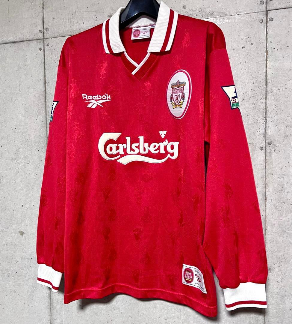 【当時物/長袖】96/97 リヴァプールFC ♯18 オーウェン【Lサイズ相当】