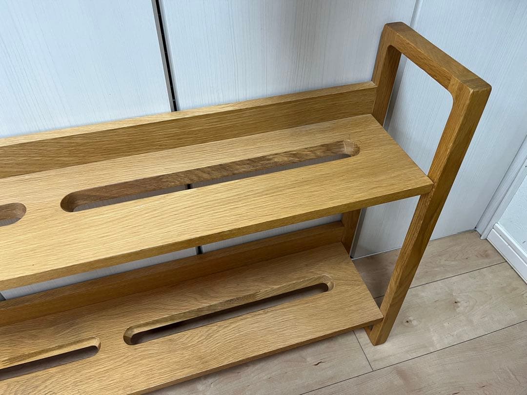 アクタス　デスク　上棚　ラック　本棚　2段