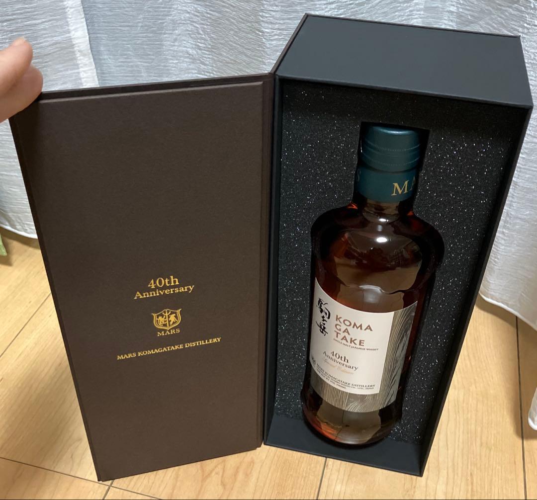 シングルモルト駒ヶ岳 700ml 40th Anniversary ウイスキー