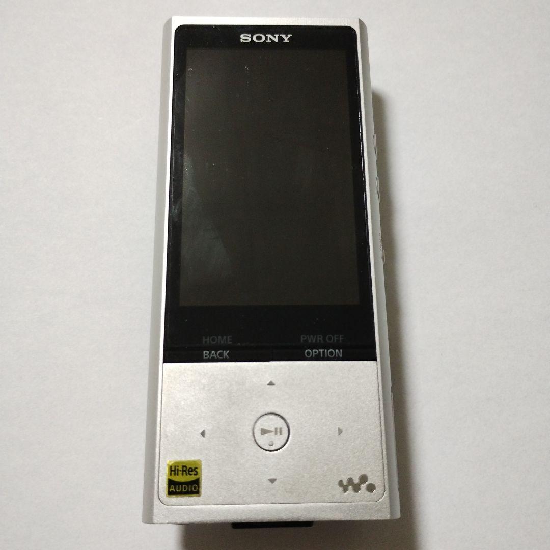 SONY ウォークマン ハイレゾ音源対応 NW-ZX100　純正レザーケース付き