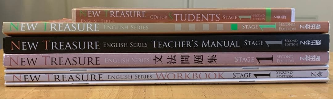 NEW TREASURE Teacher's Manual stage1 セット