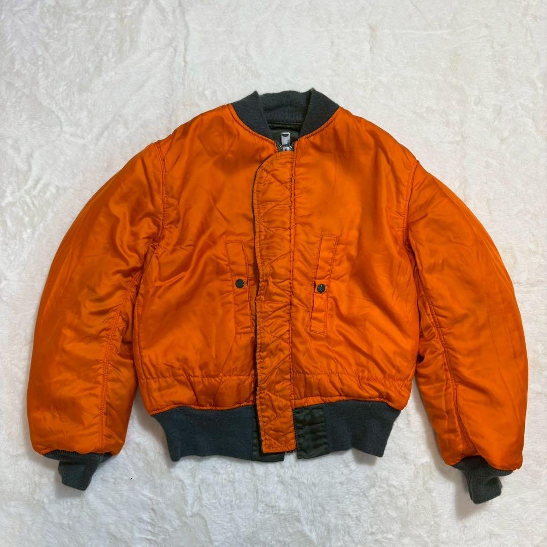 70's USA製　CONCORD マックイーン　MA-1 IDEAL 短丈　S