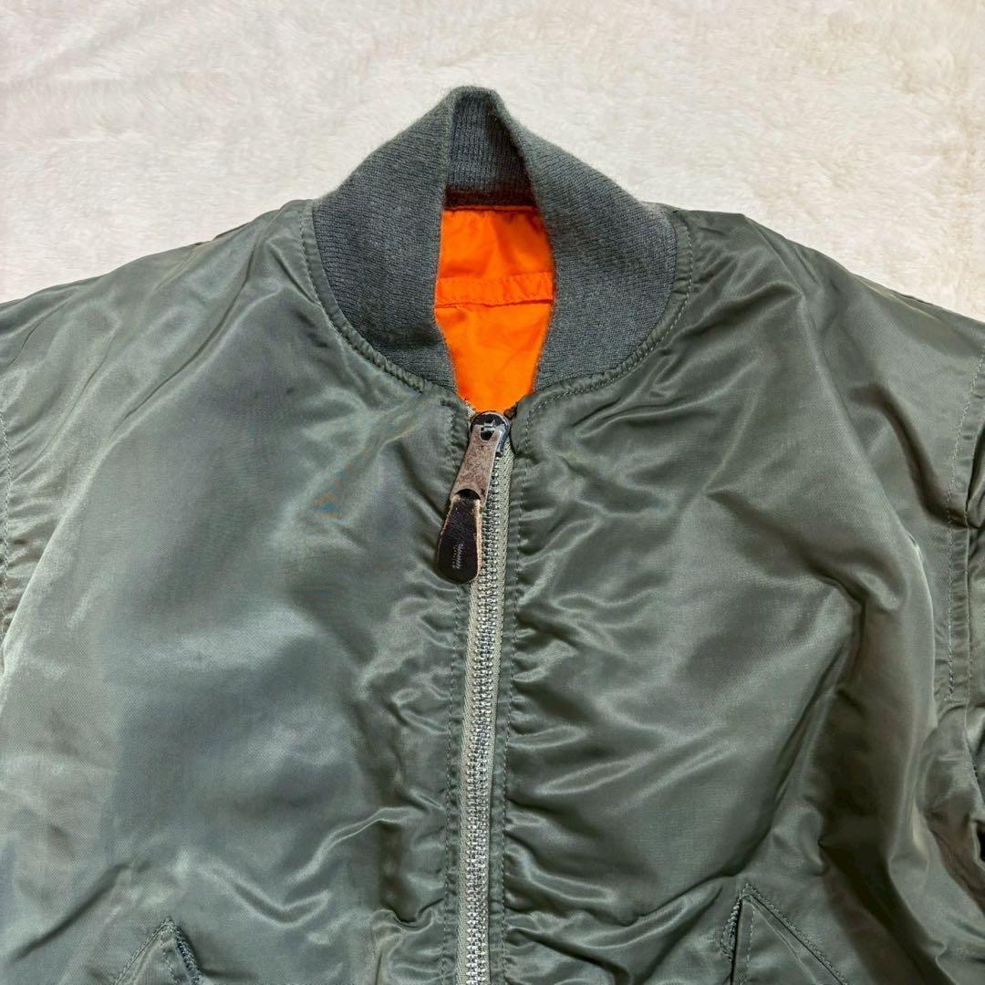 70's USA製　CONCORD マックイーン　MA-1 IDEAL 短丈　S