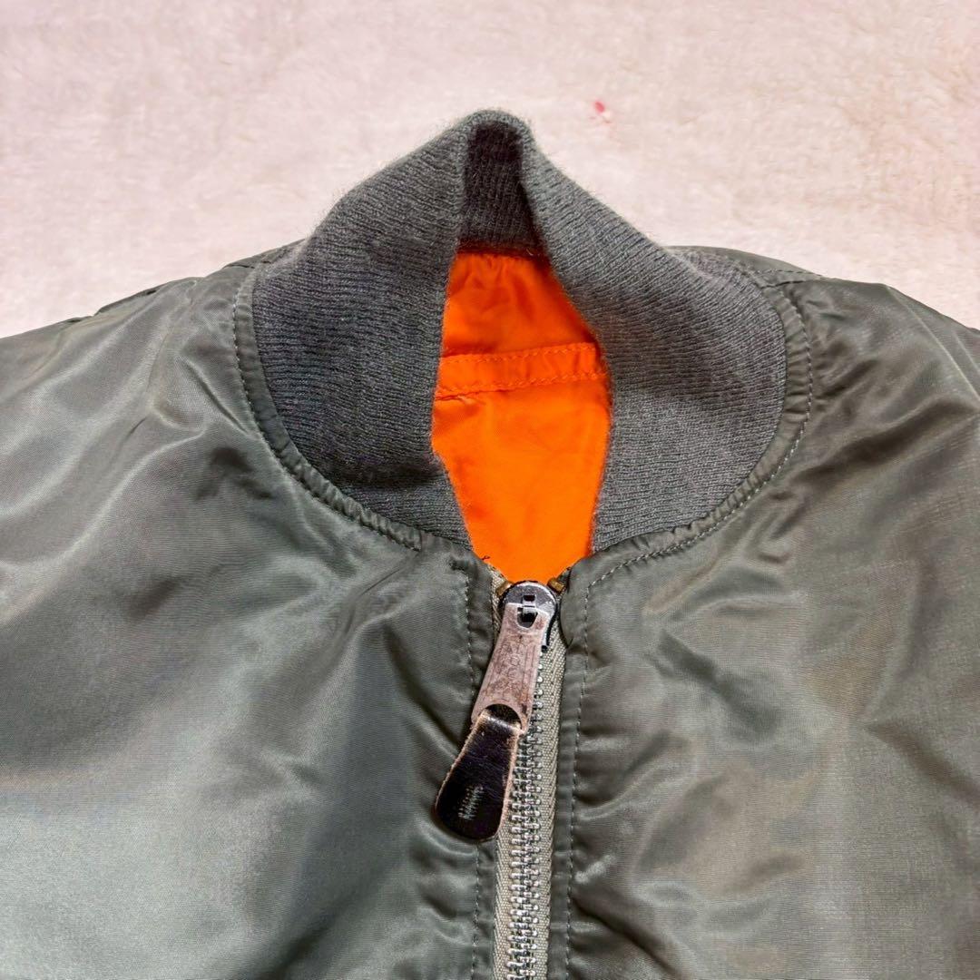 70's USA製　CONCORD マックイーン　MA-1 IDEAL 短丈　S