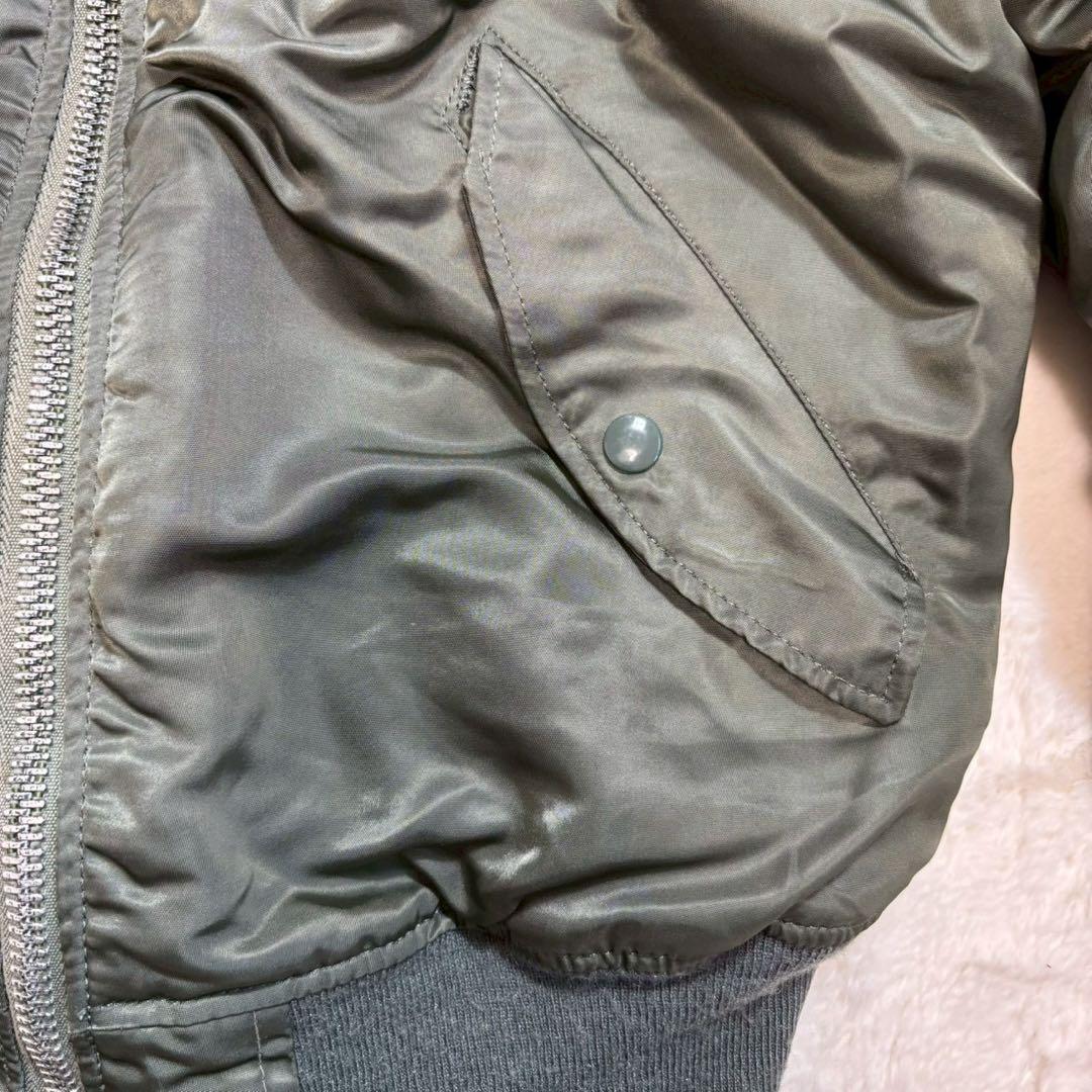 70's USA製　CONCORD マックイーン　MA-1 IDEAL 短丈　S