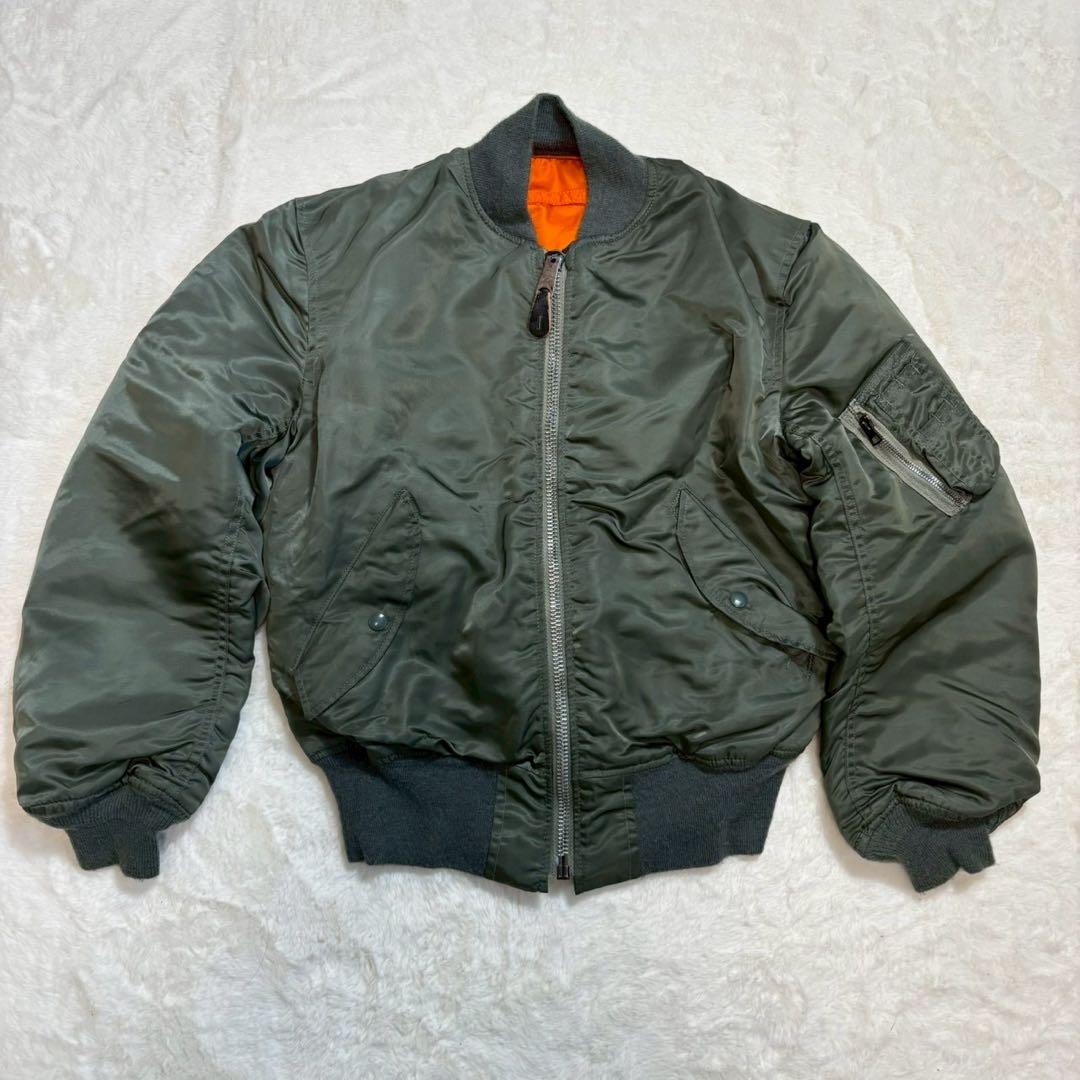 70's USA製　CONCORD マックイーン　MA-1 IDEAL 短丈　S