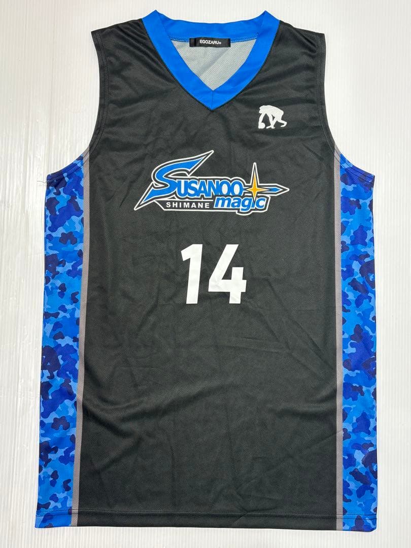 島根 スサノオマジックユニフォーム Tシャツ 杉浦 佑成選手 14 Lサイズ