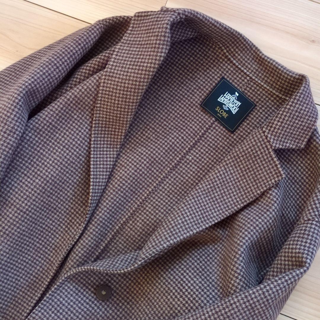 みぅ様　美品　スローブイエナ HAMILTON ダブルフェイスウールロングコート