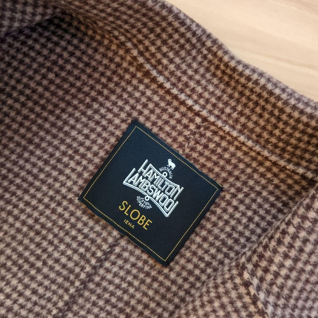 みぅ様　美品　スローブイエナ HAMILTON ダブルフェイスウールロングコート