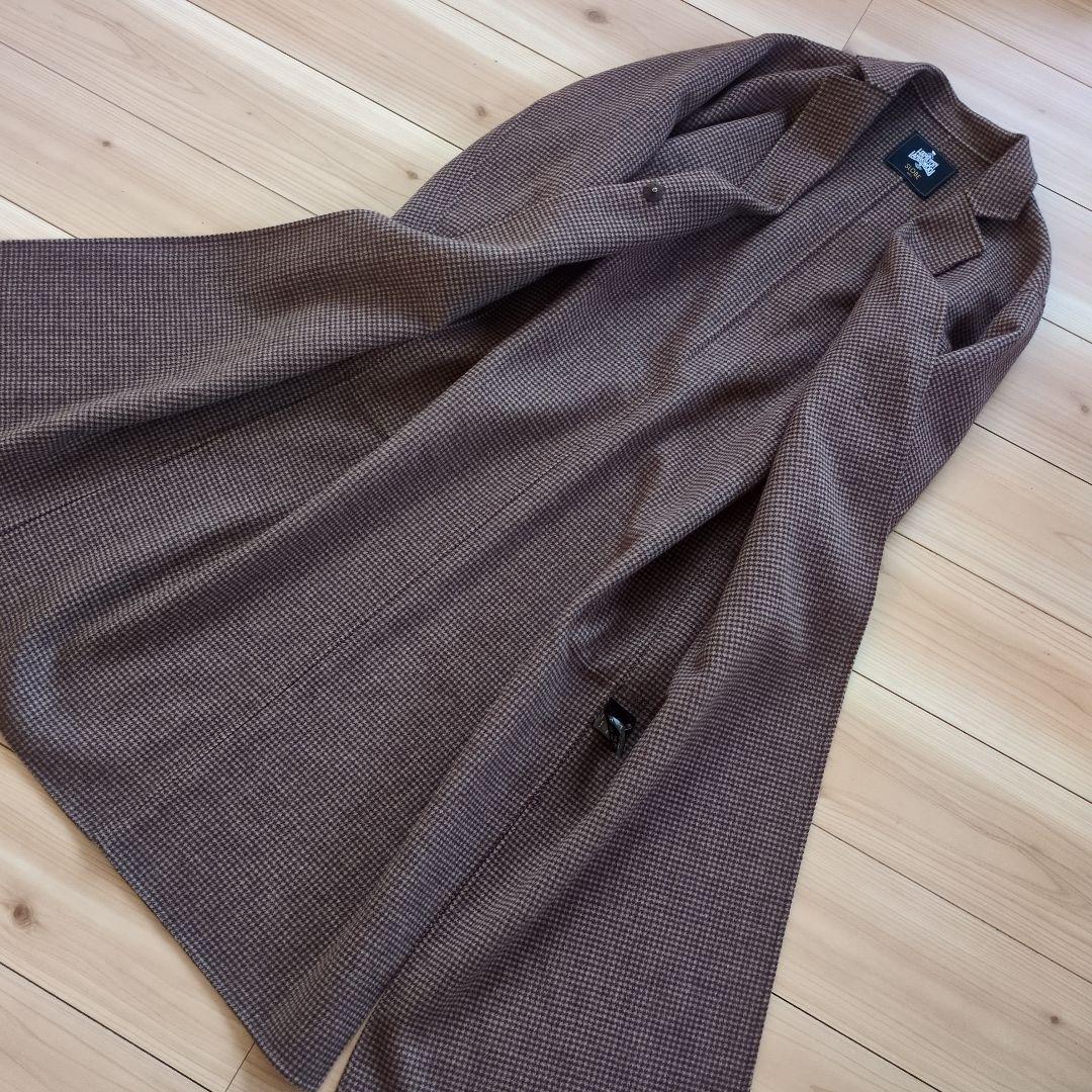 みぅ様　美品　スローブイエナ HAMILTON ダブルフェイスウールロングコート