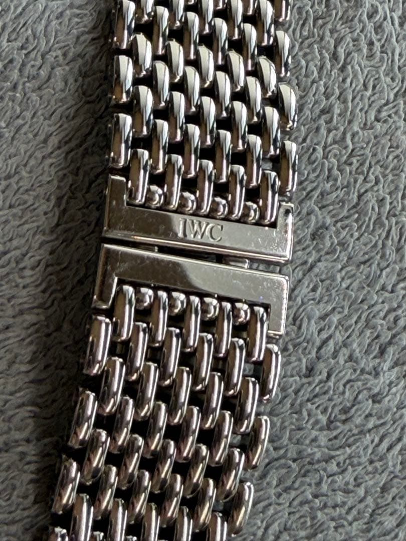 ＝Masami＝IWC ステンレススチール メッシュベルト