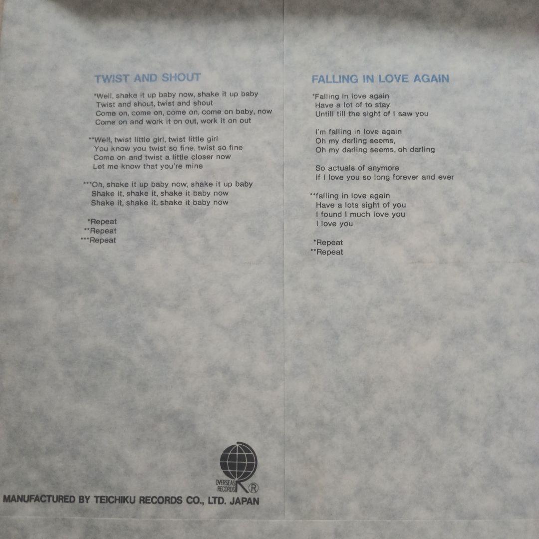 3D ザ・ビートルズ / レア・ライブ・'62　レコード2組日本限定版