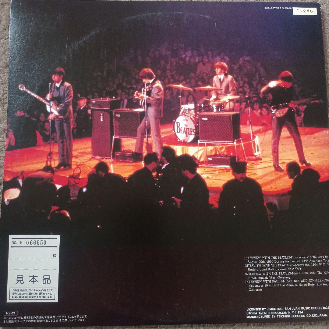 3D ザ・ビートルズ / レア・ライブ・'62　レコード2組日本限定版