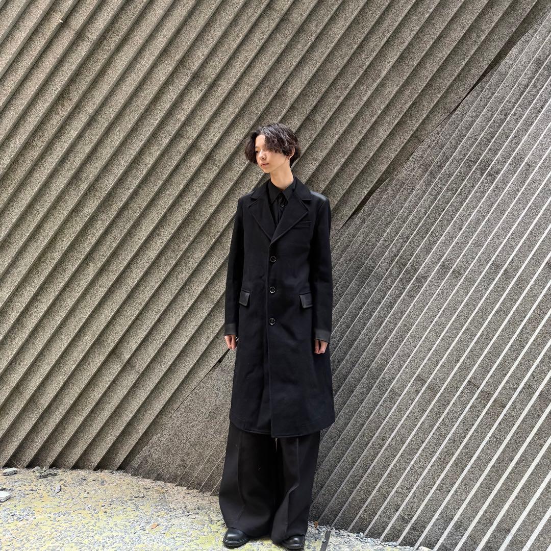 DIESEL ディーゼル シングルブレスト ロングコート チェスターコート