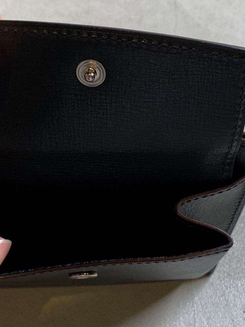 【新品未使用】FARO 二つ折り財布　ダークネイビー