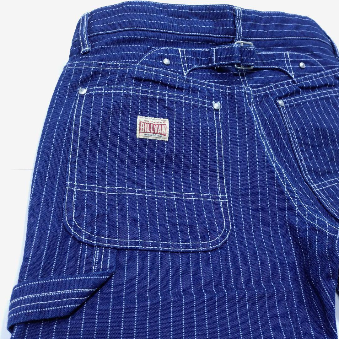 HOUSTON×BILLVAN 別注 ウォバッシュ ストライプ ダブルニー３０Ｒ