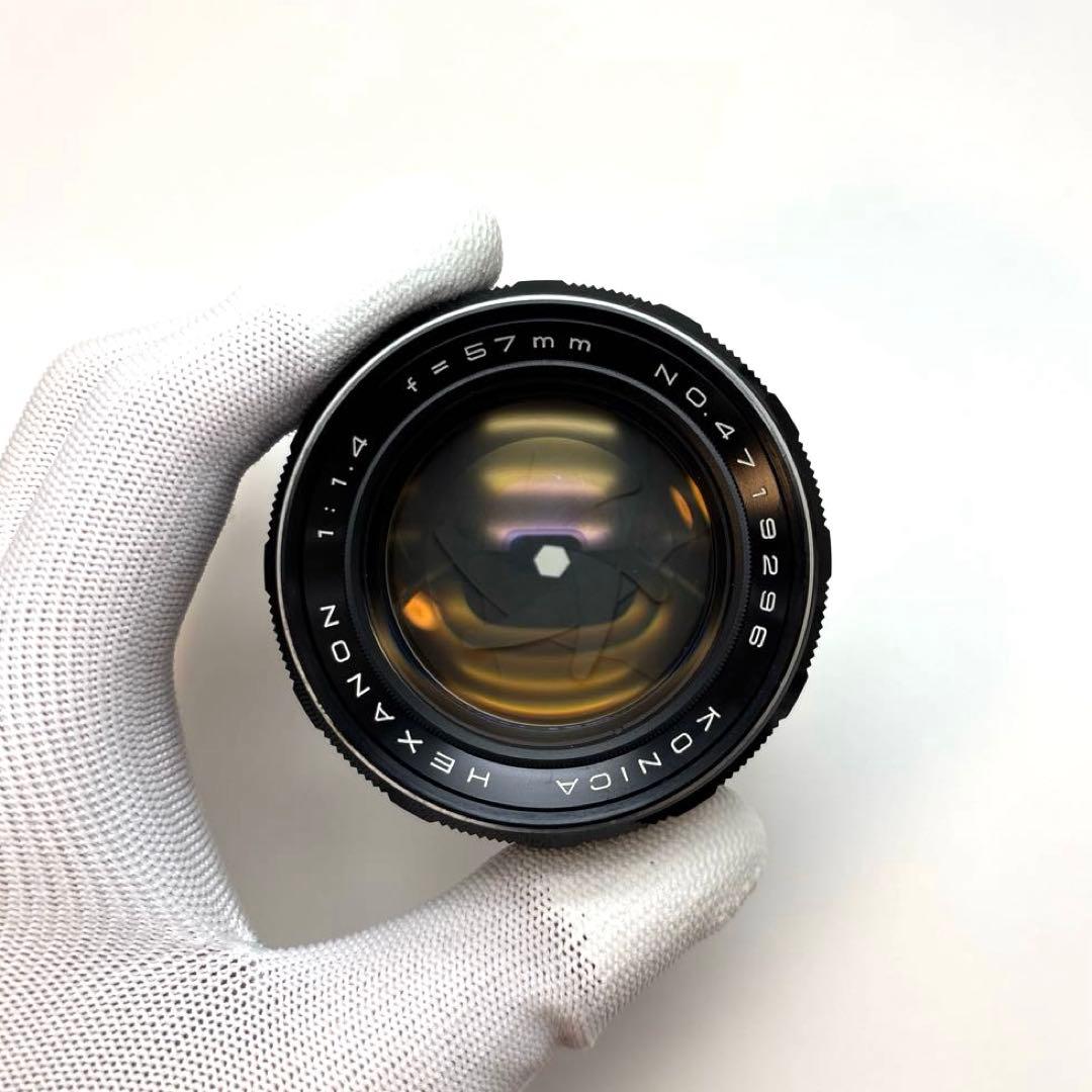 【美品】KONICA HEXANON 57mm f1.4