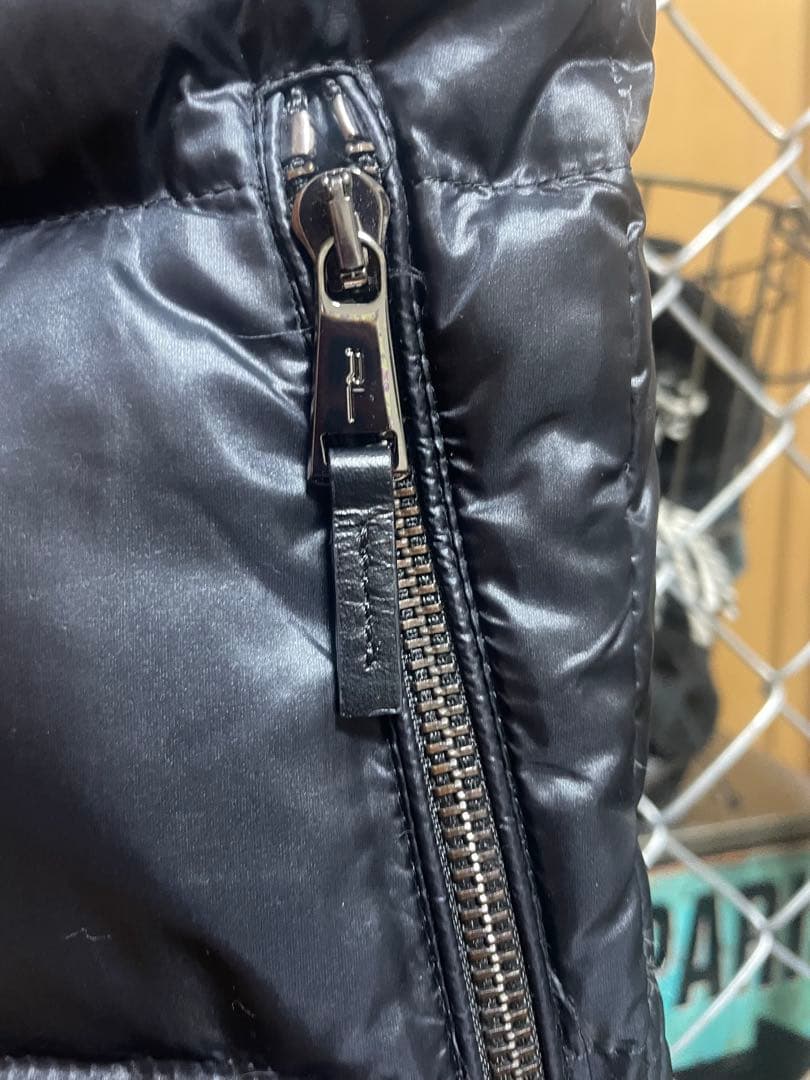 POLO RALPH LAUREN フード付きダウンベスト ブラック