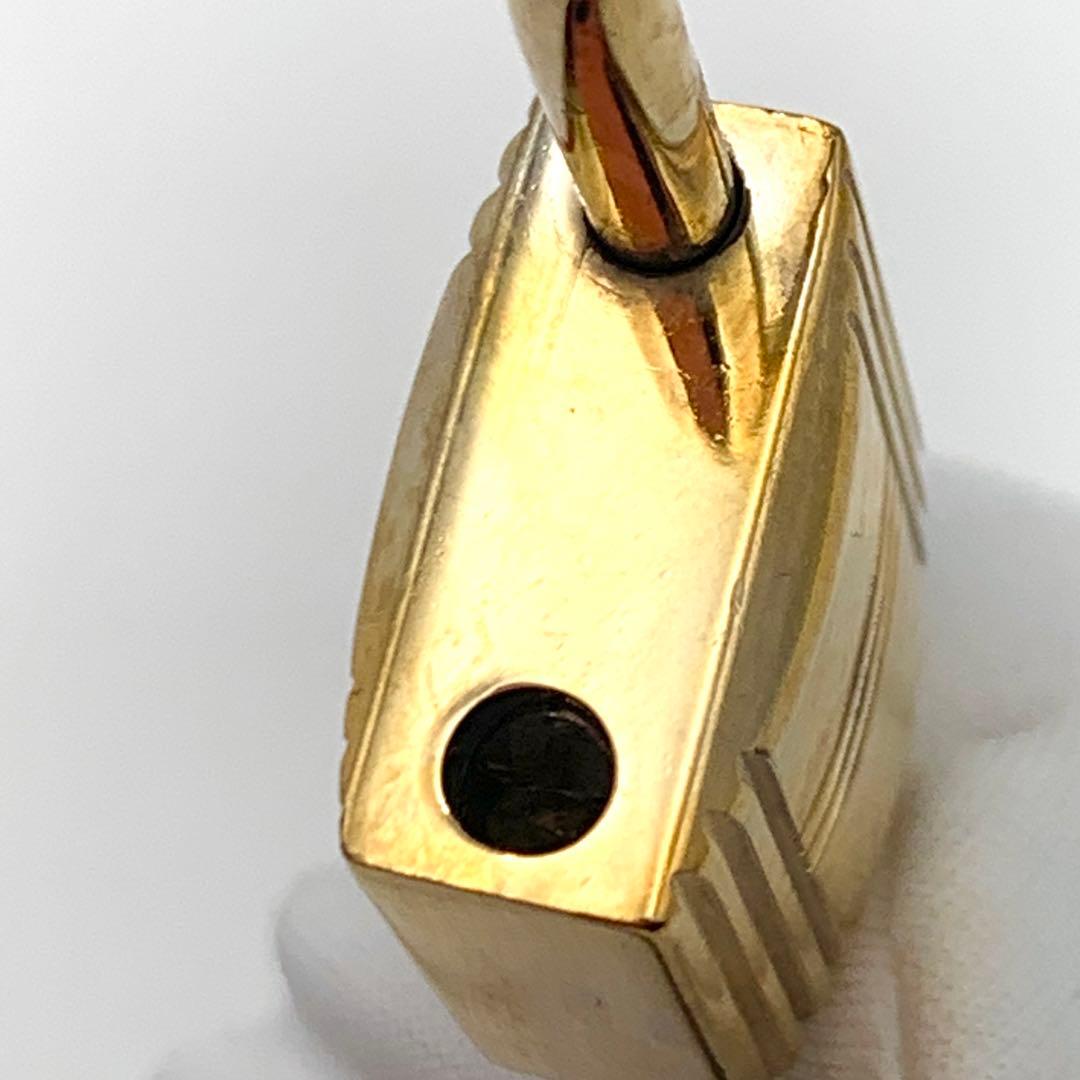 ★HERMES エルメス カデナ　24Kメッキ　No.52　52番　鍵付き