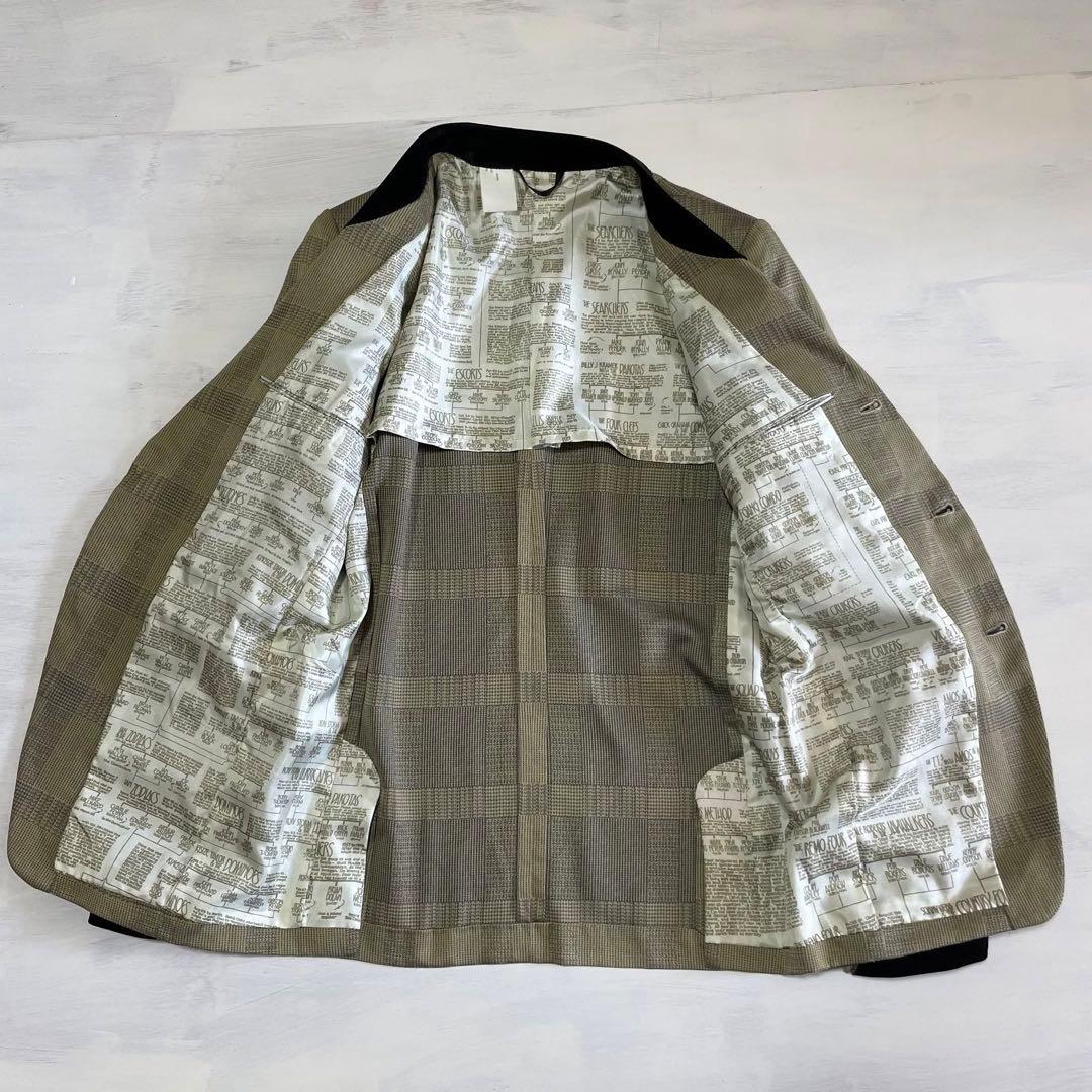 N.HOOLYWOOD 高級感のある　総柄　セットアップ　スーツ