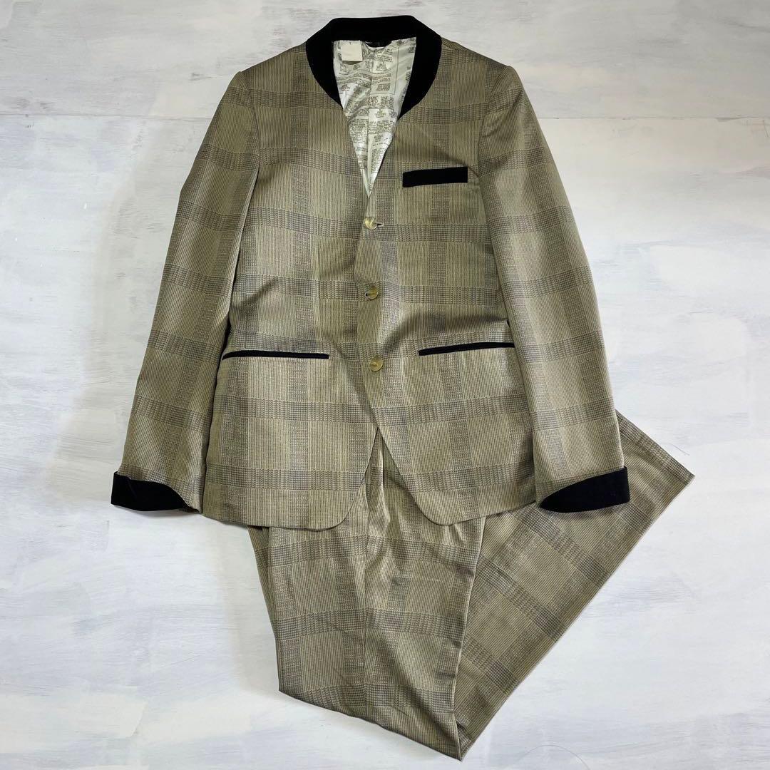 N.HOOLYWOOD 高級感のある　総柄　セットアップ　スーツ