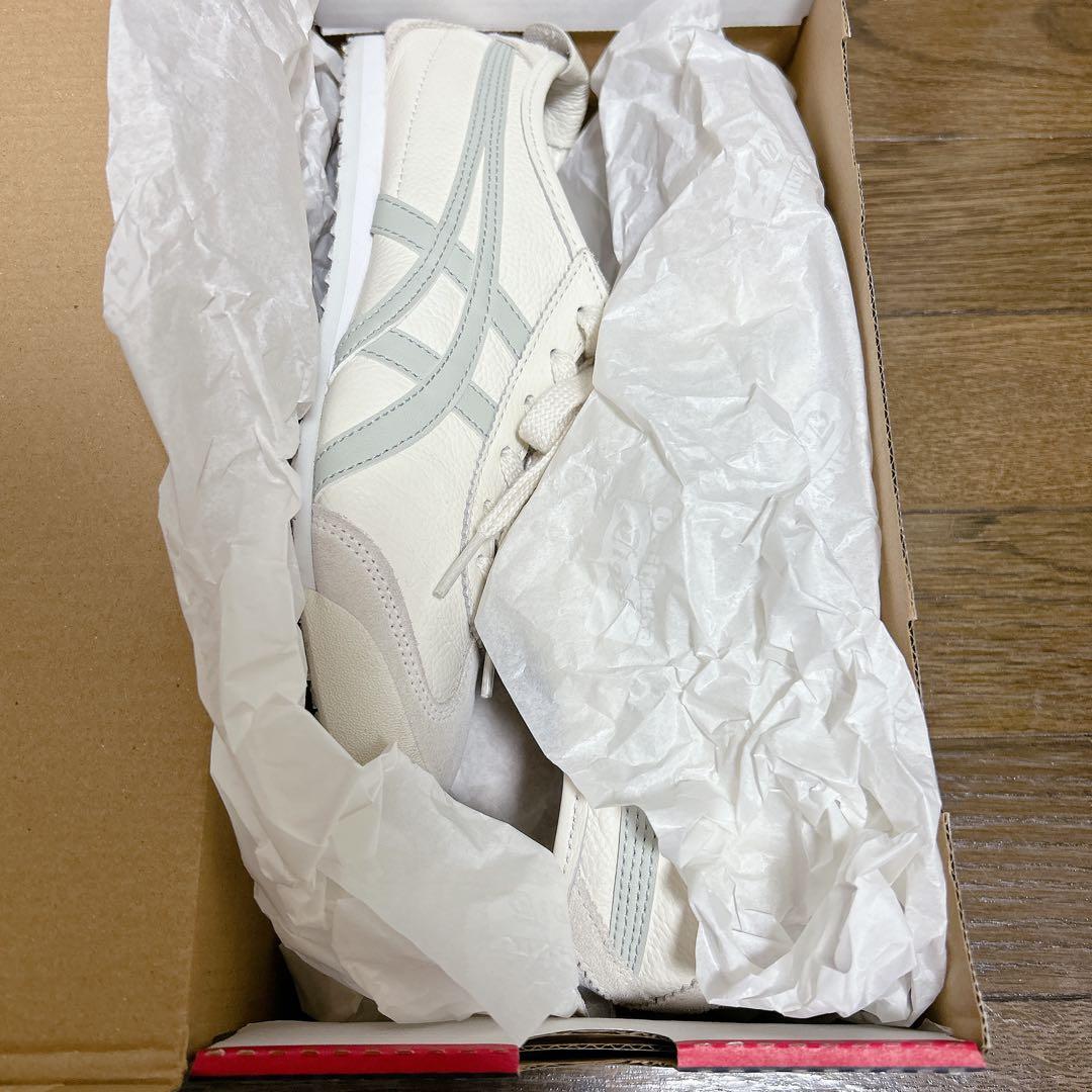 靴 Onitsuka Tiger MEXICO66 CREAM/LIGHT SAGE