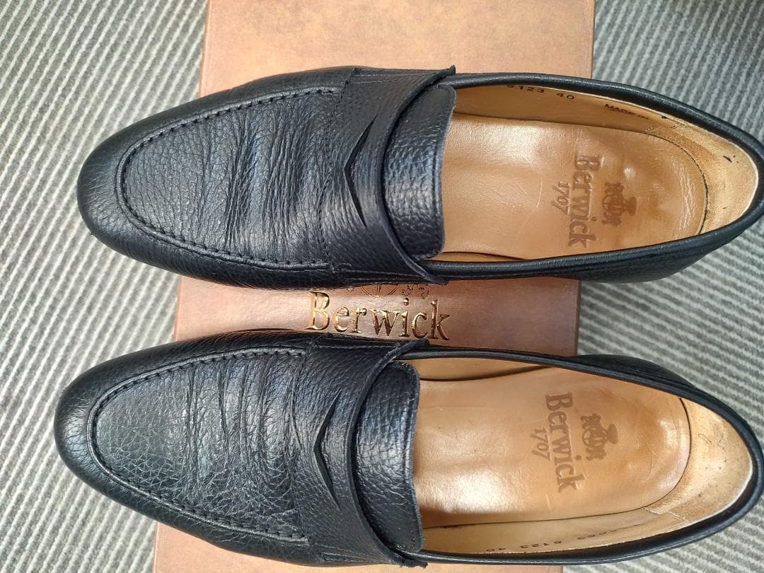 BERWICK ローファー 5123CISGBK 黒