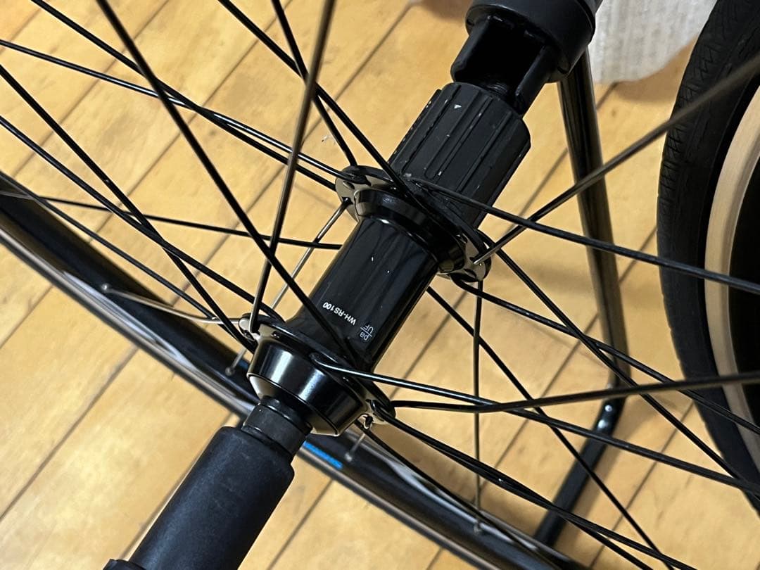 ★早い者勝ち！中古超美品！シマノWH-100RS前後+ザッフィーロ