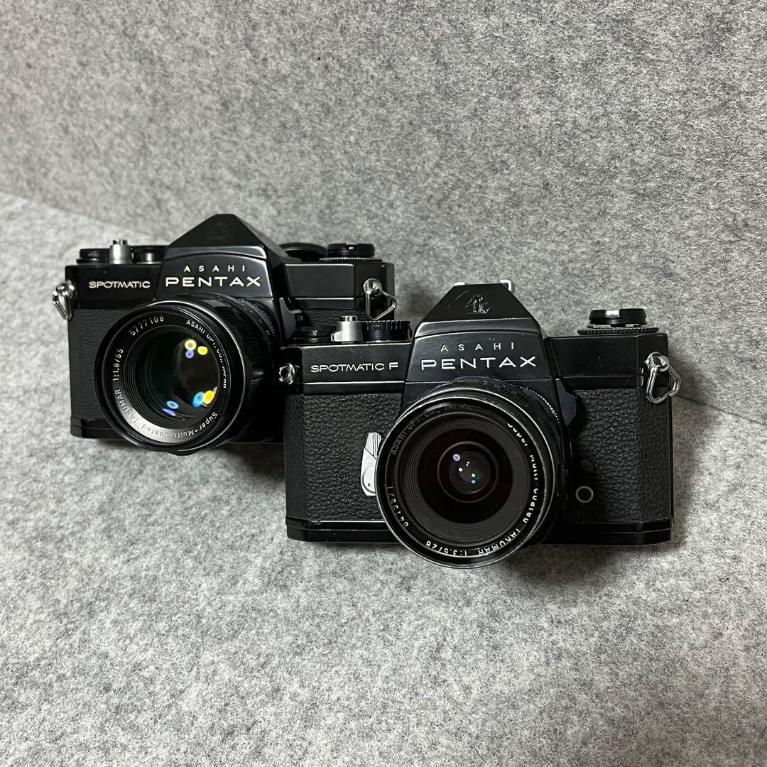 PENTAX SPOTMATIC 2台セット(レンズ3本)