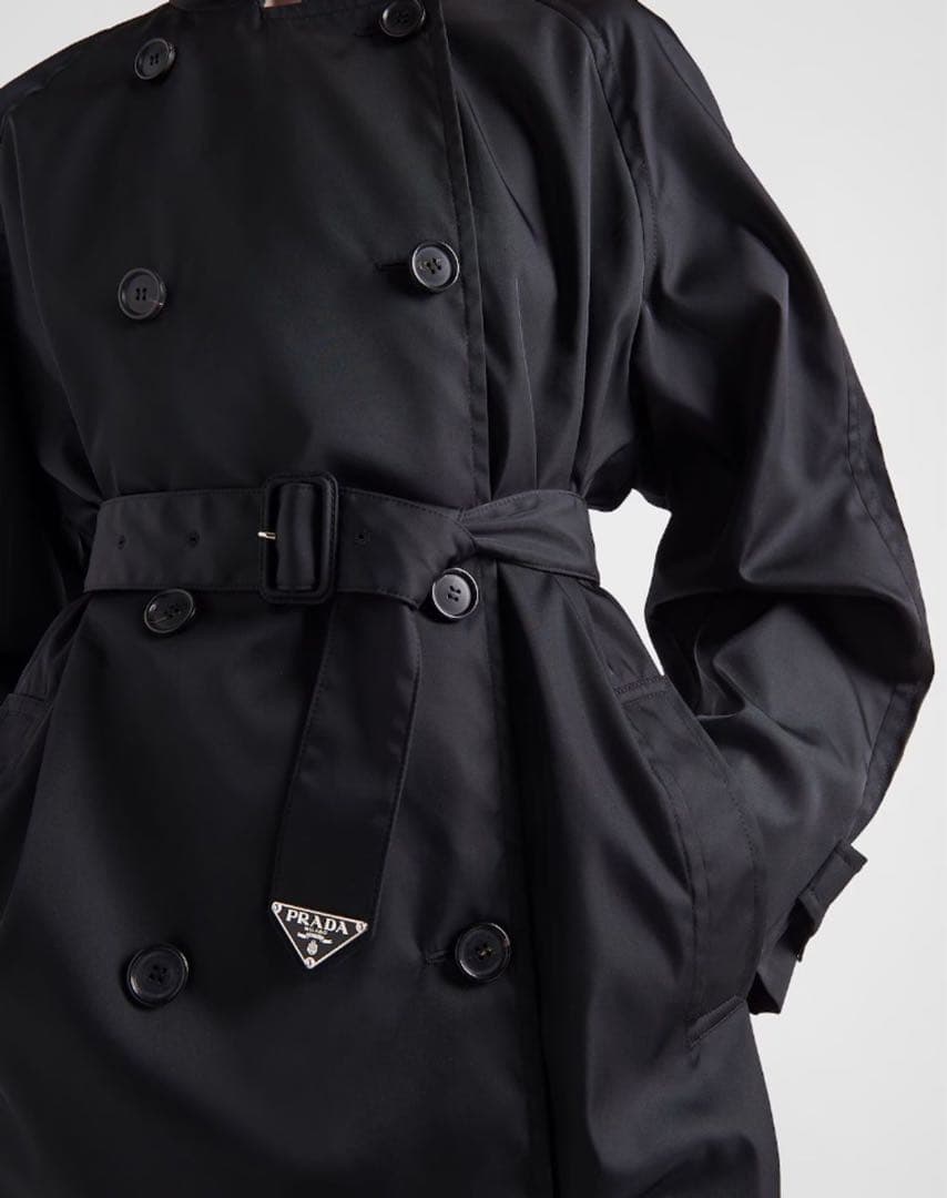 試着のみ　PRADA ダブルブレスト トレンチコート　38