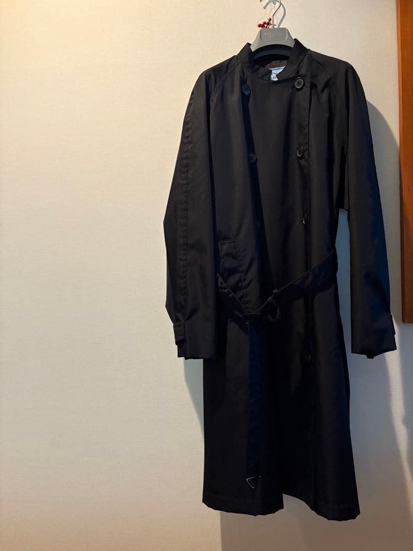 試着のみ　PRADA ダブルブレスト トレンチコート　38
