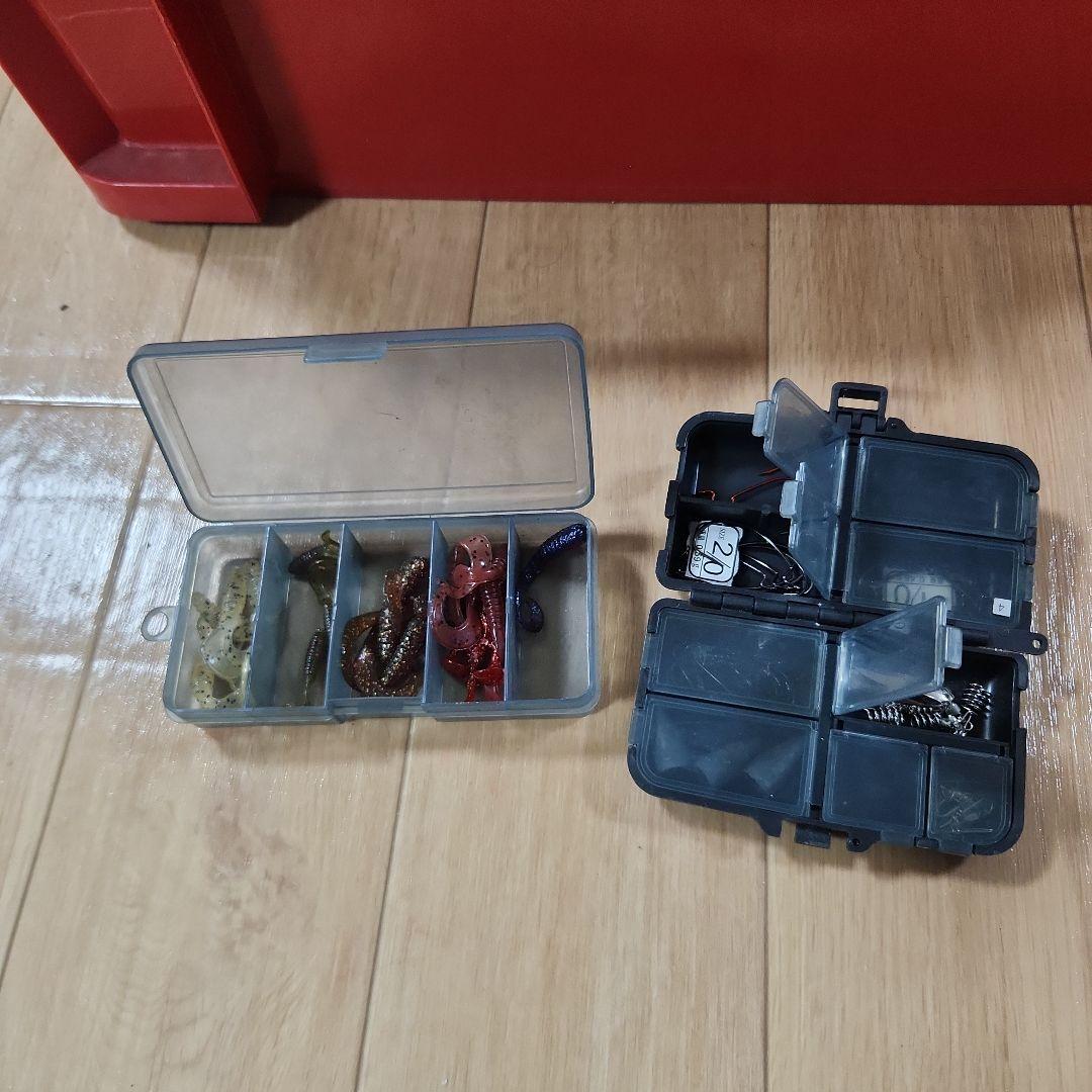 バス釣り引退　ワーム　フック　シンカー　ジグヘッド　まとめ売り★