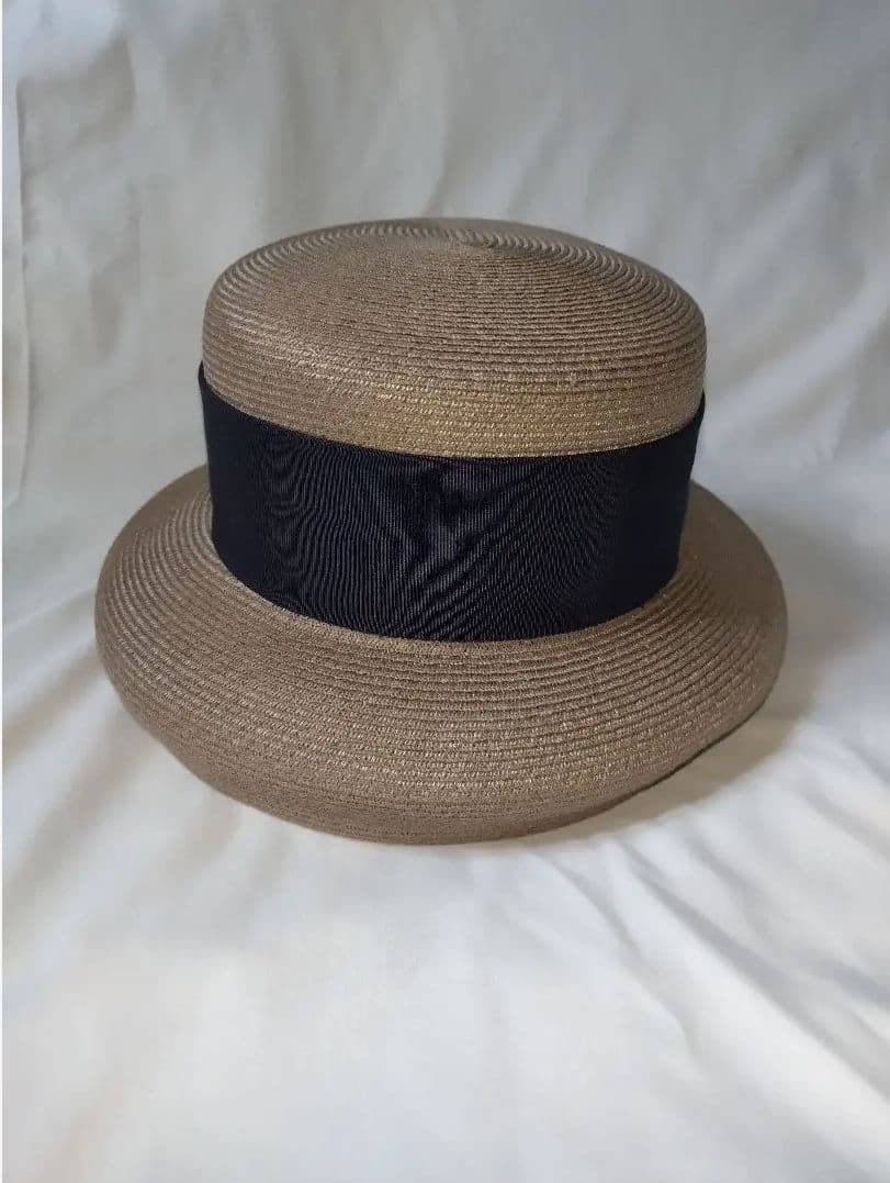 マキシン　帽子　ベージュ