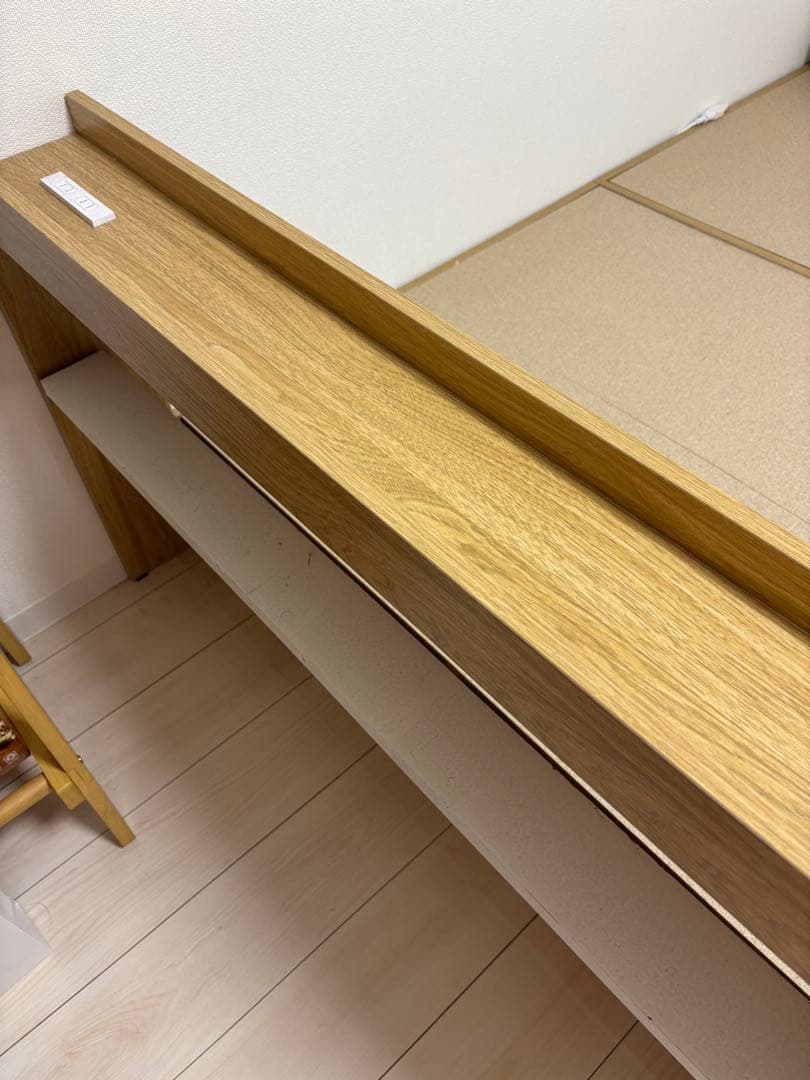 ※直接引き取限定※ kagu350 セミダブルベッド（フレーム+マット+カバー）