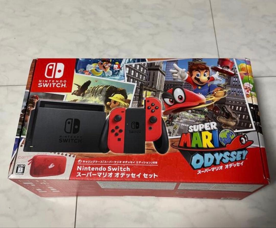 スーパーマリオオデッセイ セット任天堂スイッチ Switch 本体 ソフトなし