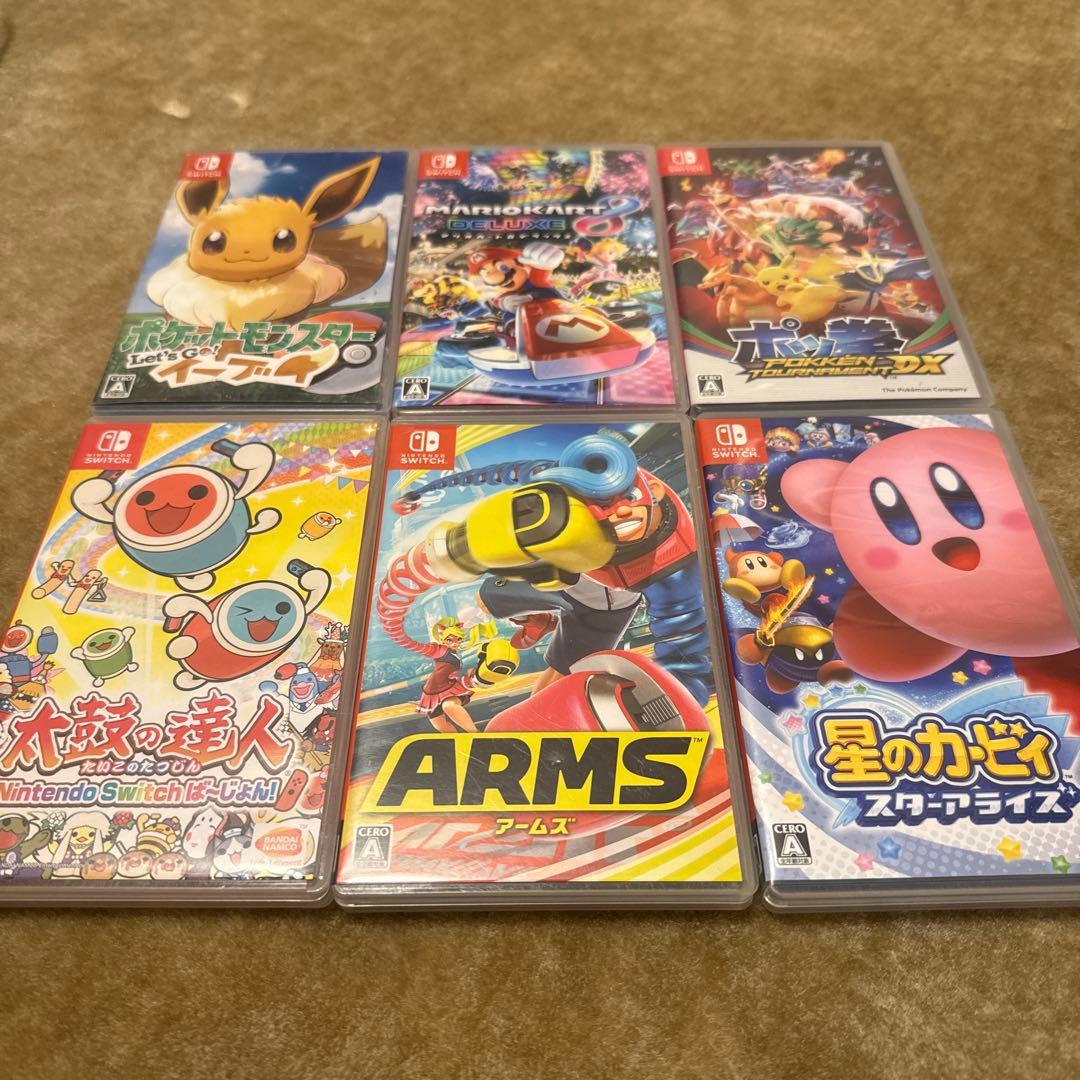 スイッチカセット　6本セット　‼️