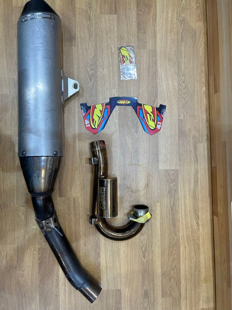 WR250X/R FMFマフラー　SP忠男のエキパイ　(おまけ付き)