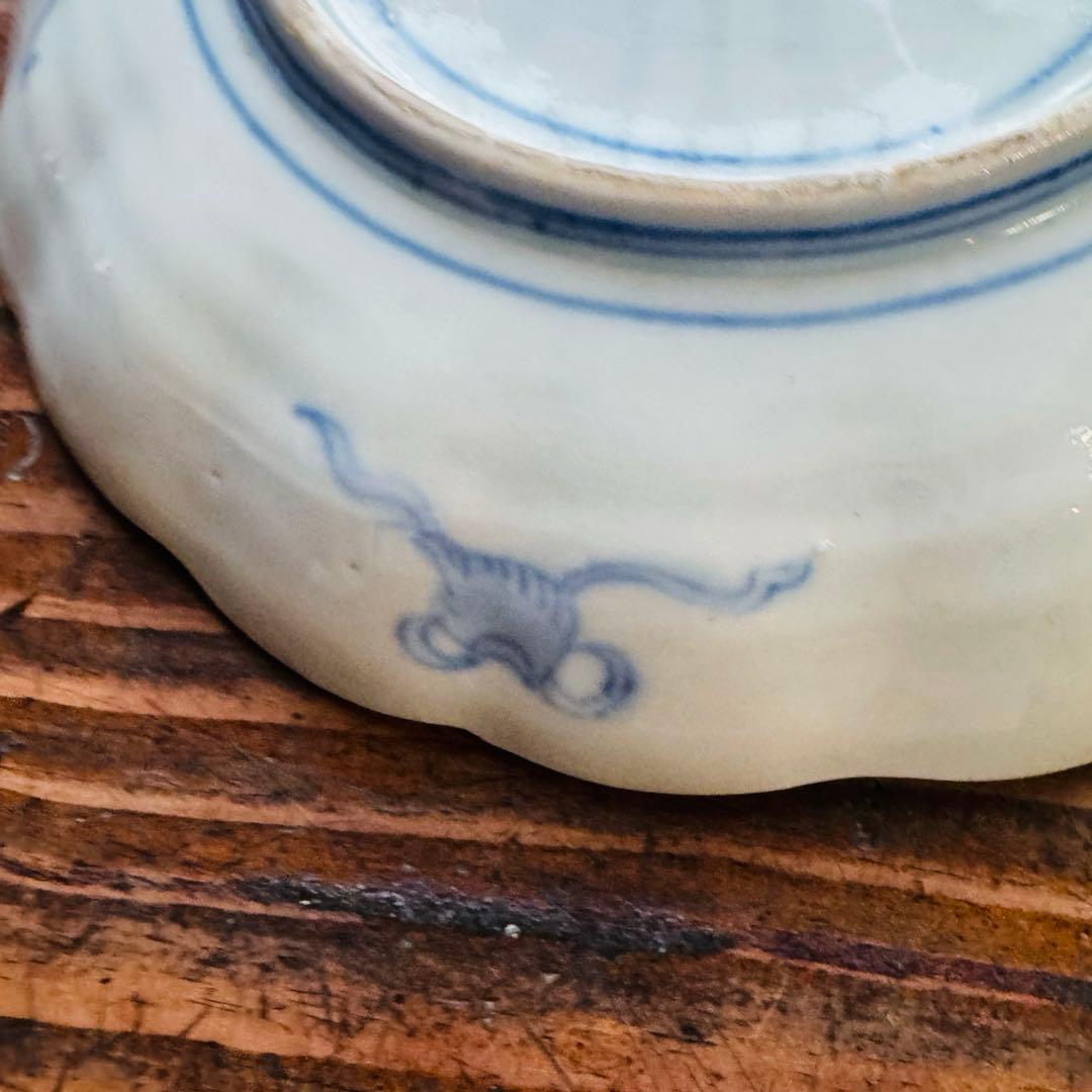 aloha34様用　金彩色絵草花文 一枚 朱塗り吸い物椀2客セット印判皿ニ枚