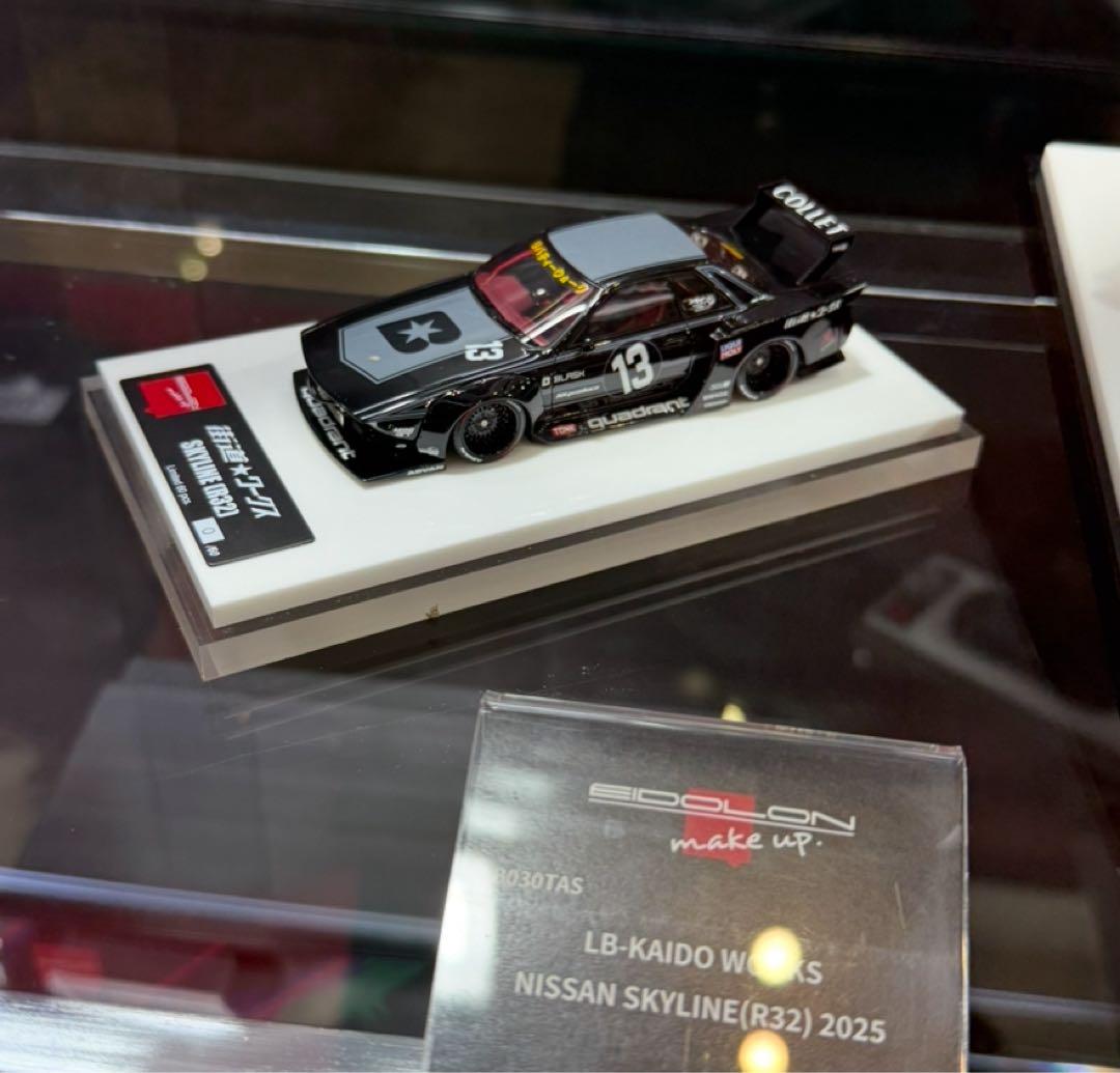 ミニカー LB-KAIDO WORKS NISSAN SKYLINE (R32) 2025