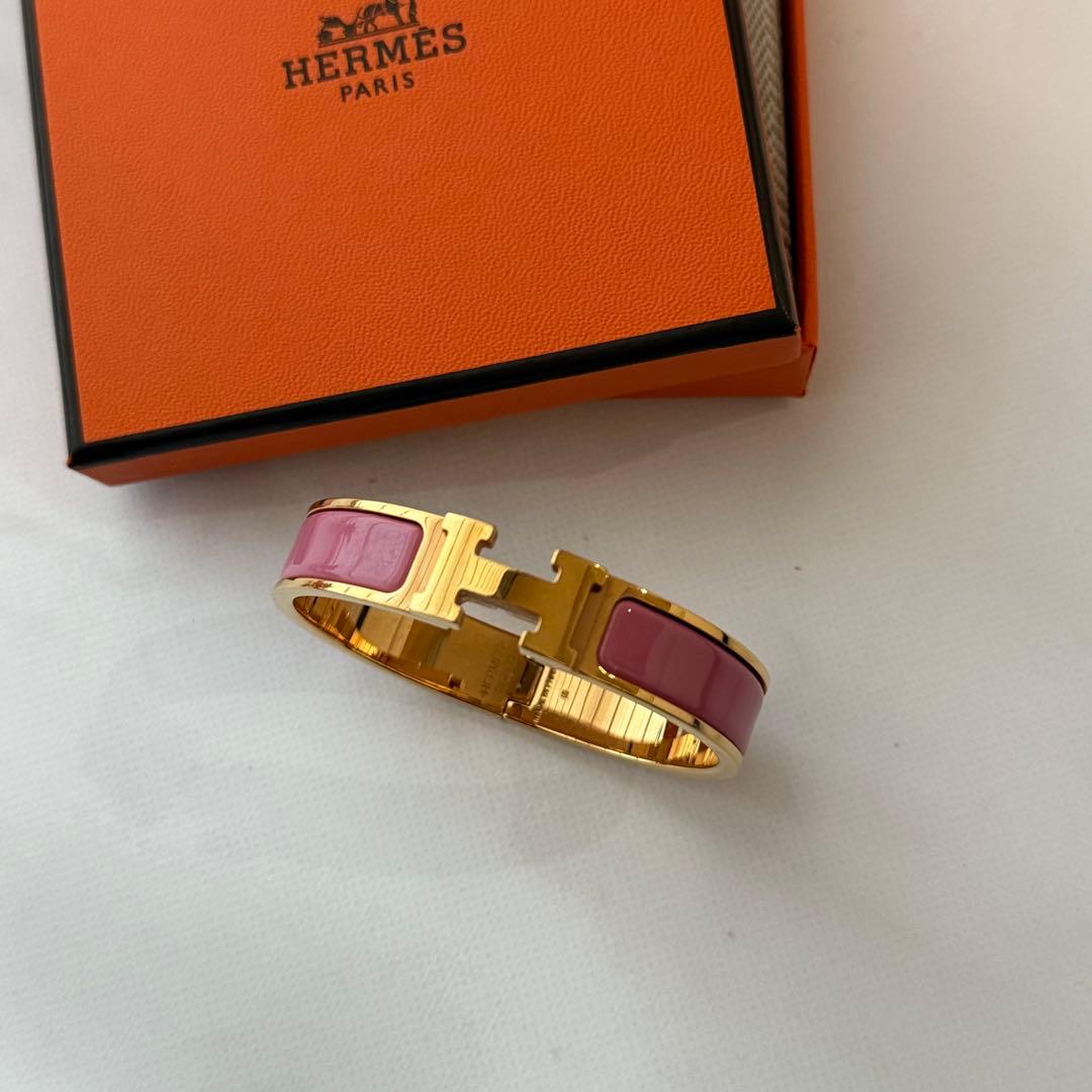 エルメス＊クリックH＊バングル＊ピンクゴールド＊ブレスレット